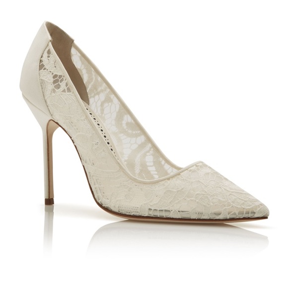 MANOLO BLAHNIK Bridal shoes (size EU: 37 US: 7) - Picture 9 of 13